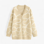 Rosalie – Lang Dame Strikcardigan