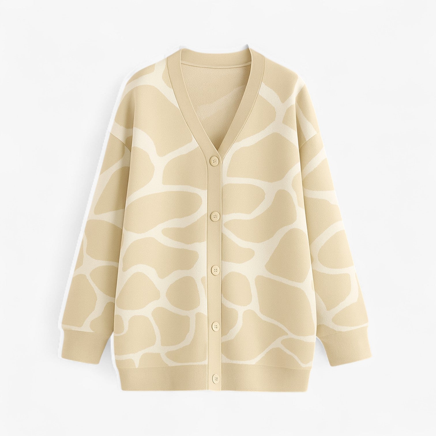 Rosalie – Lang Dame Strikcardigan