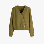 Aurélie – Lang Dame Strikcardigan
