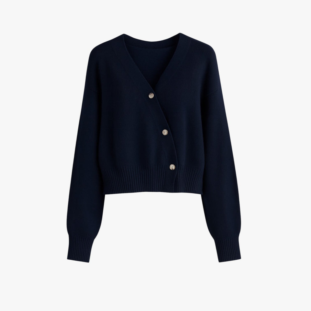 Aurélie – Lang Dame Strikcardigan
