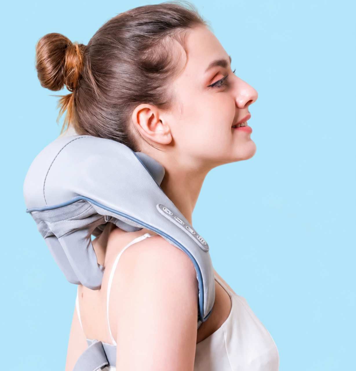 KneadEase Massageapparat – Trådløst Design med Varmefunktion
