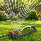 AquaSpray Havesprinkler – 4 Sprøjteindstillinger