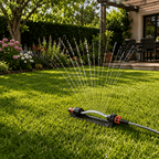 AquaSpray Havesprinkler – 4 Sprøjteindstillinger