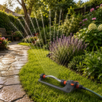 AquaSpray Havesprinkler – 4 Sprøjteindstillinger