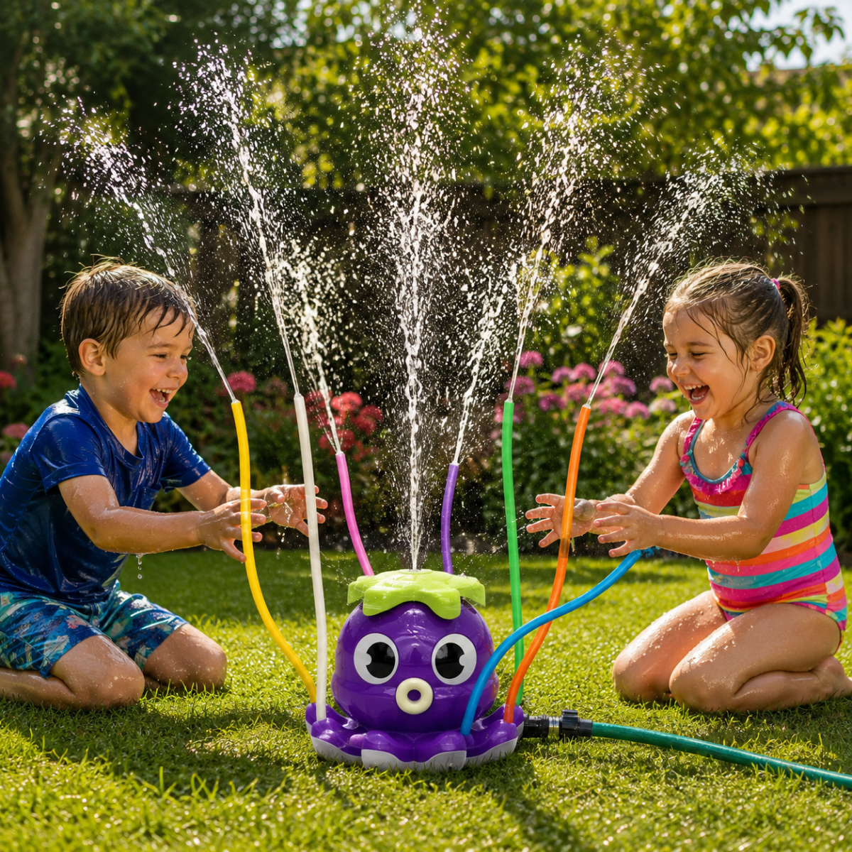 AquaOcto Vandsprinkler – Til Udendørs Vandleg
