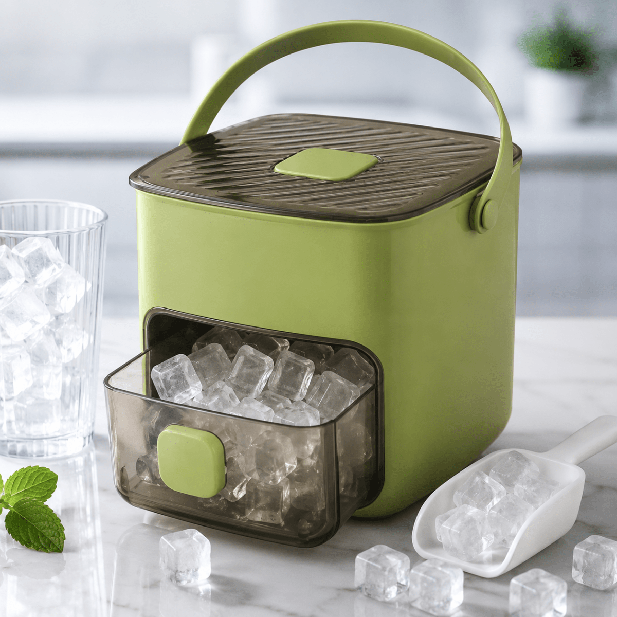 FrostMate Isterningemaskine – Kompakt Bordmodel