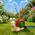 SplashSnail Vandsprinkler – Sjovt Snegleformet Design