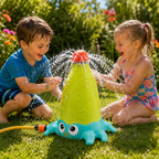 AquaSpin Vandsprinkler – Roterende Blækspruttedesign