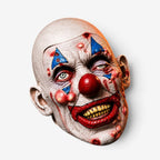 FrightJester – Halloween Klovnemaske i Latex med Detaljeret Ansigt Multicolor