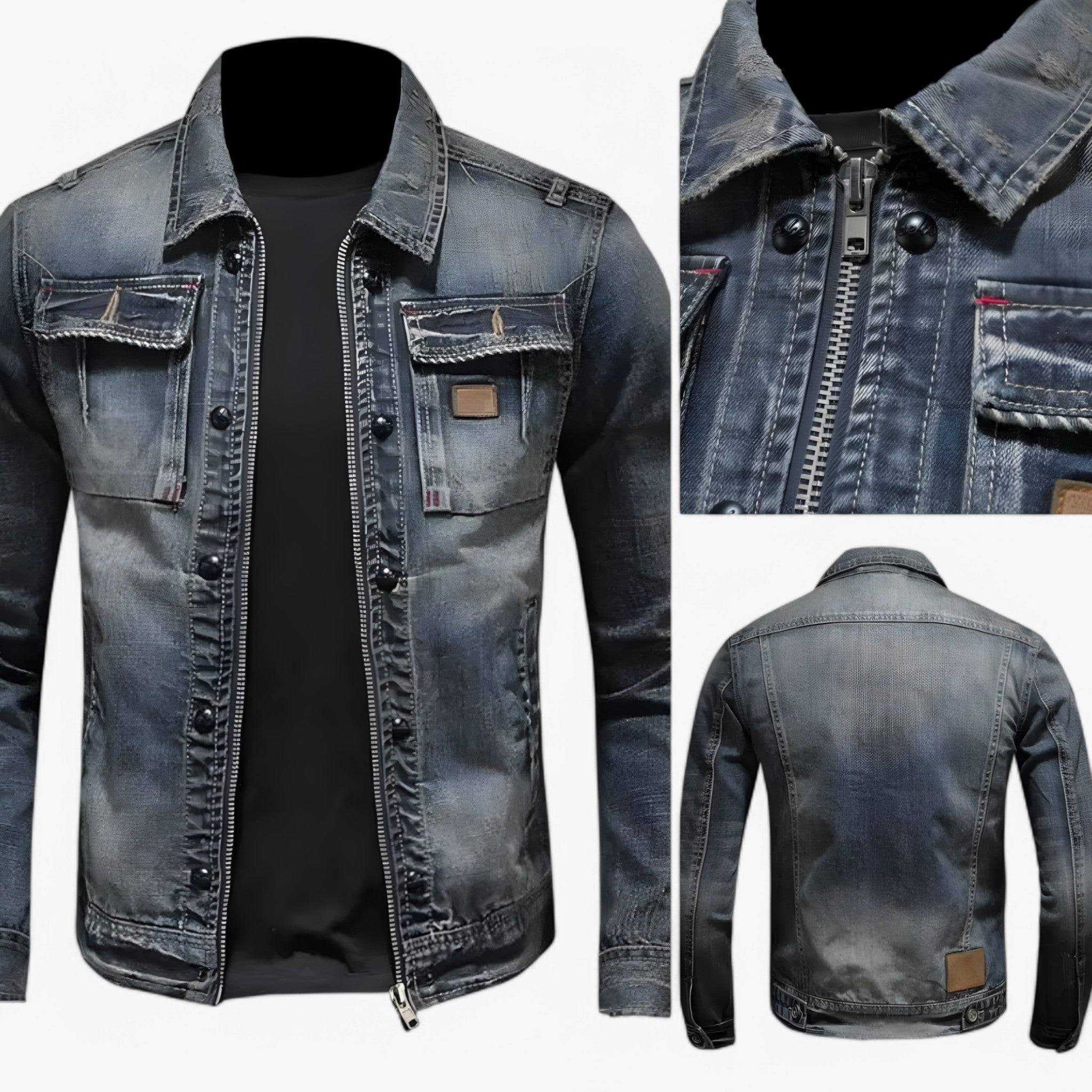 Weston – Klassisk Herre Denimjakke