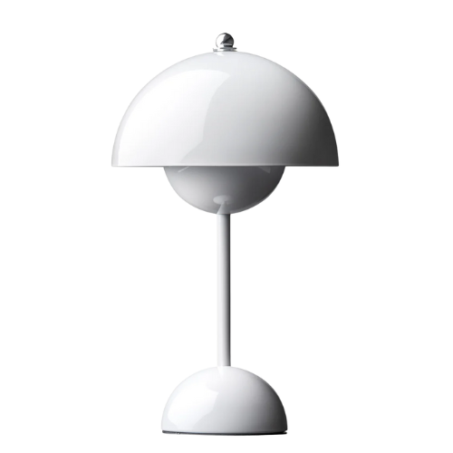 Trådløs Bordlampe – Genopladelig LED Lampe med Dæmpbar Belysning