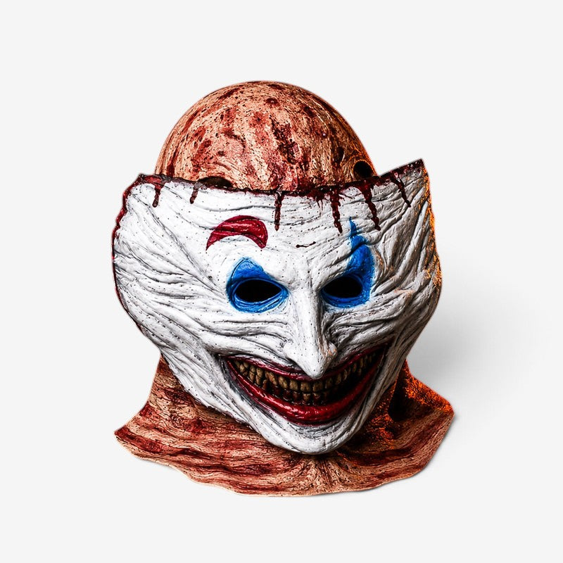 FaceShift – Halloween Horrormaske med Aftageligt Ansigt Multifarvet