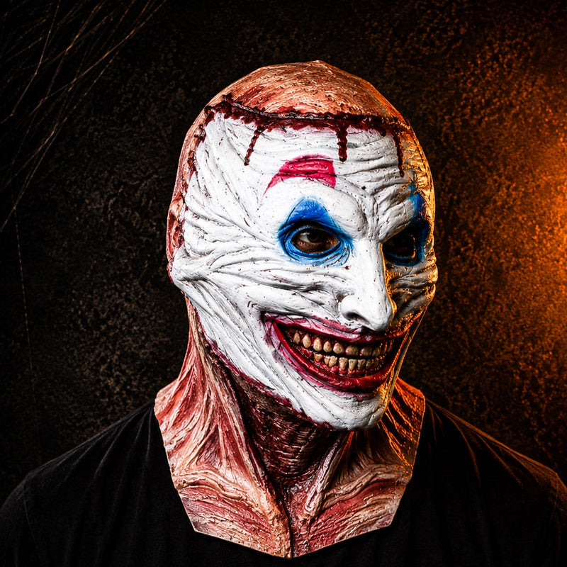 FaceShift – Halloween Horrormaske med Aftageligt Ansigt