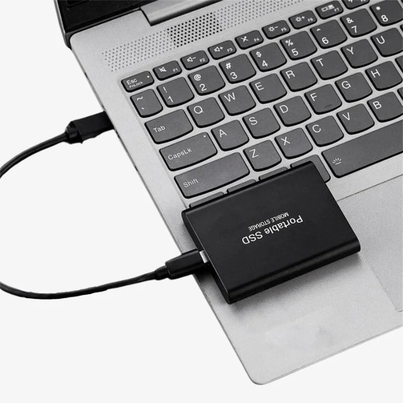 SpeedVault Portable SSD 1 TB – USB-C Externe Schokbestendige SSD 1050 MB/s