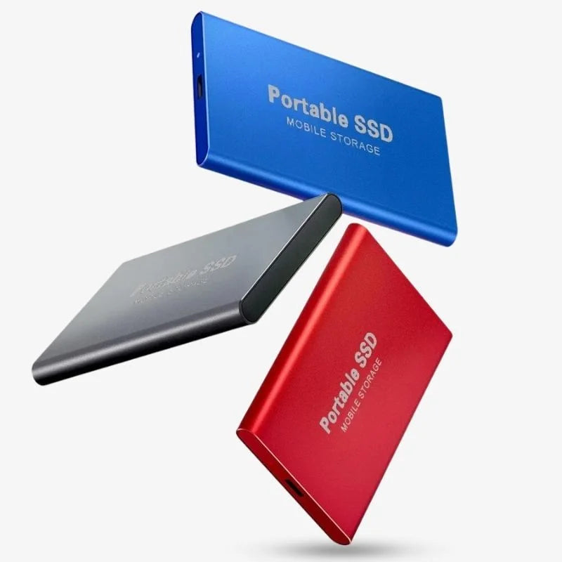 SpeedVault Portable SSD 1 TB – USB-C Externe Schokbestendige SSD 1050 MB/s