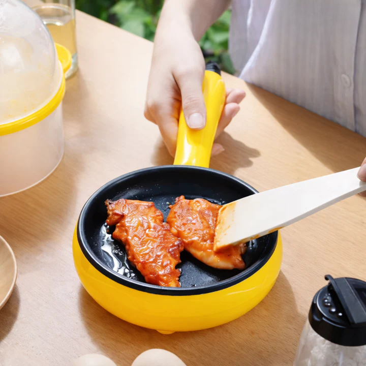 QuickPan - Elektrisk Mini Stegepande med Non-stick