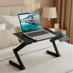 FlexDesk Laptopstativ – 360° Justerbart Design