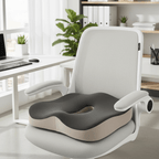 ErgoEase - Ergonomisk Memory Foam Siddepude Sort
