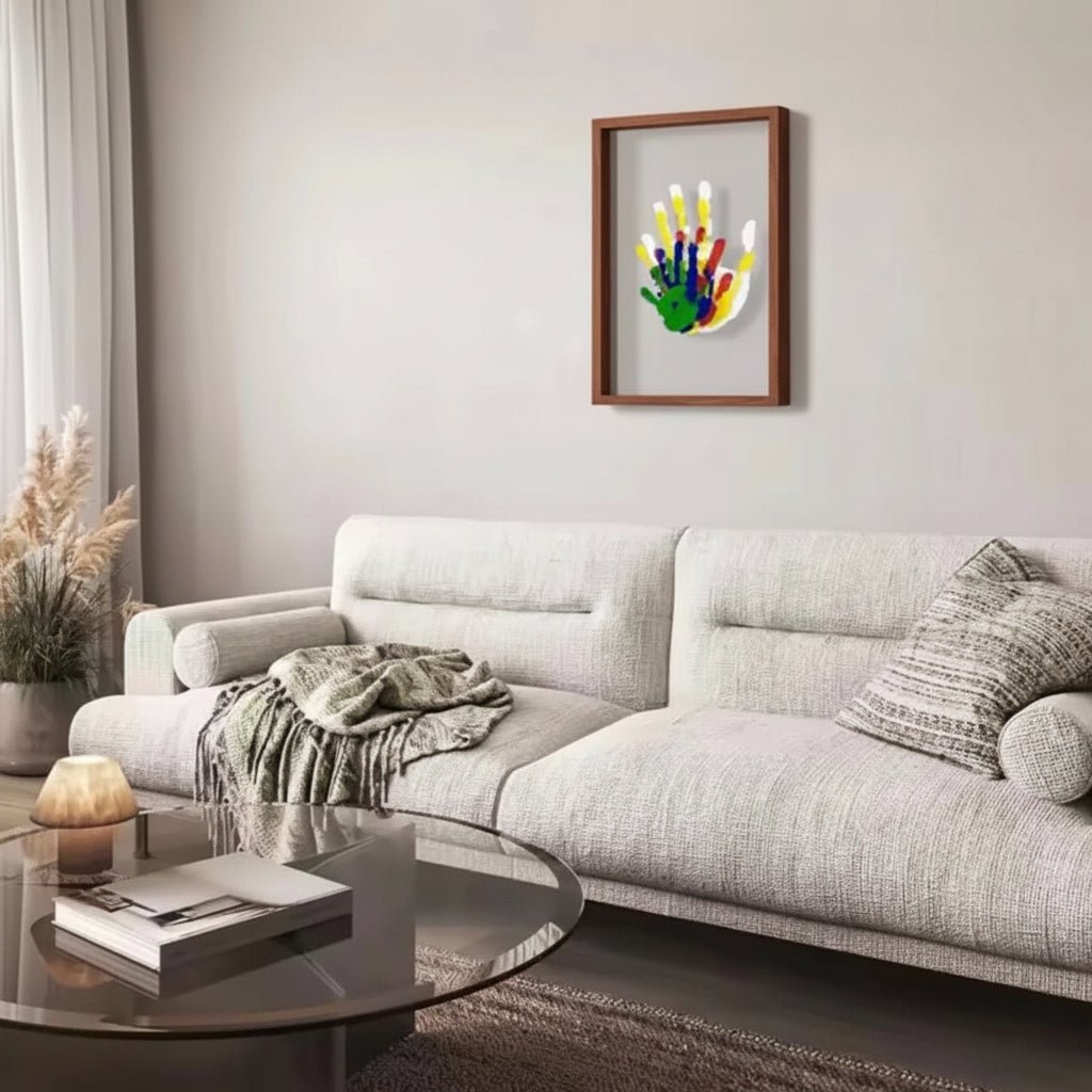 MemoryPrint Minderamme – Med Plads til Hånd- og Fodaftryk
