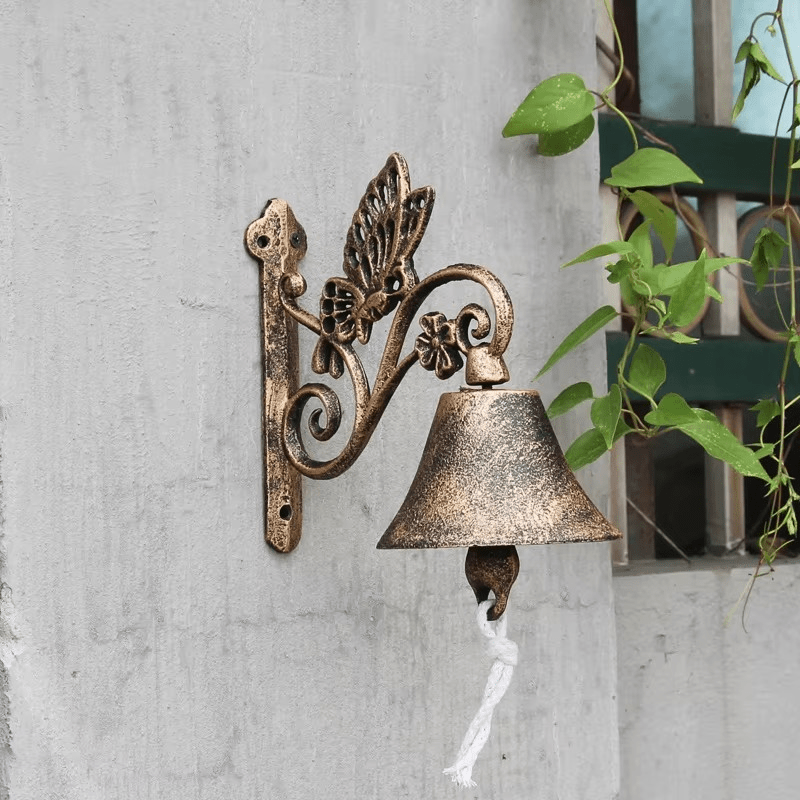 HeritageBell - Klassisk Vægmonteret Dørklokke Schmetterling