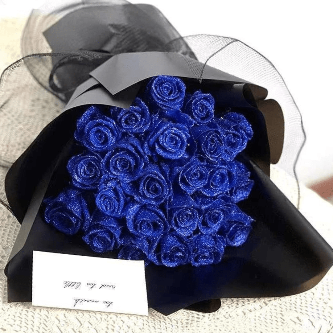 LumiRose Glimmerrose – Dekorativt Blomsterdesign