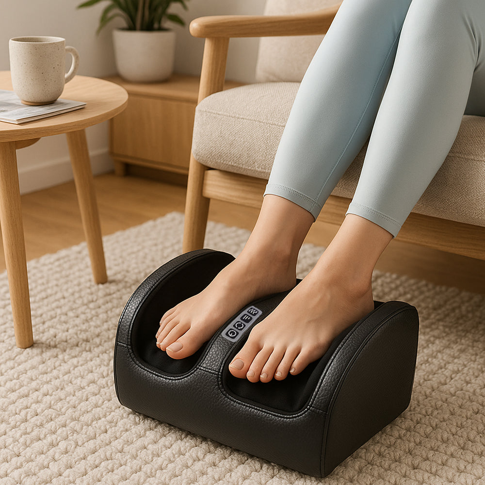 FootRelax Massageapparat – med Varmefunktion