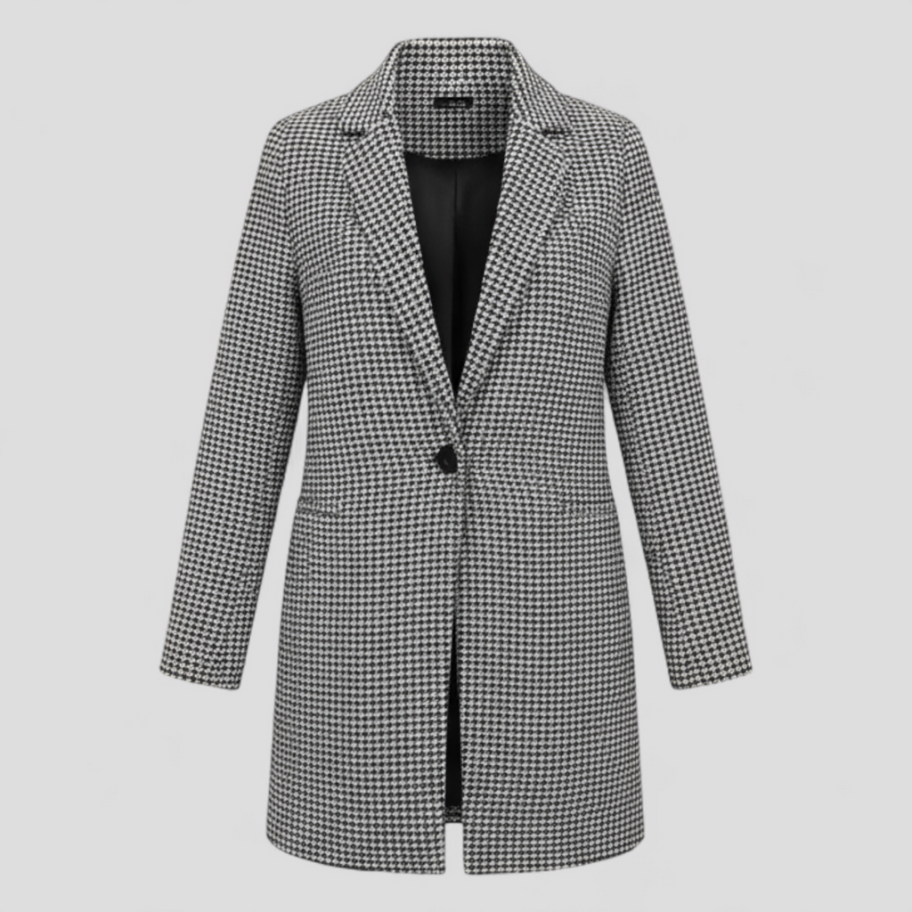Norélia - Elegant Damejakke med Høj Krave 2XL