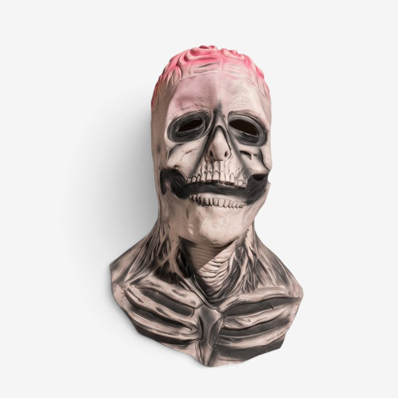 Mortavio – Halloween Skeletmaske med Hat Uden Hat