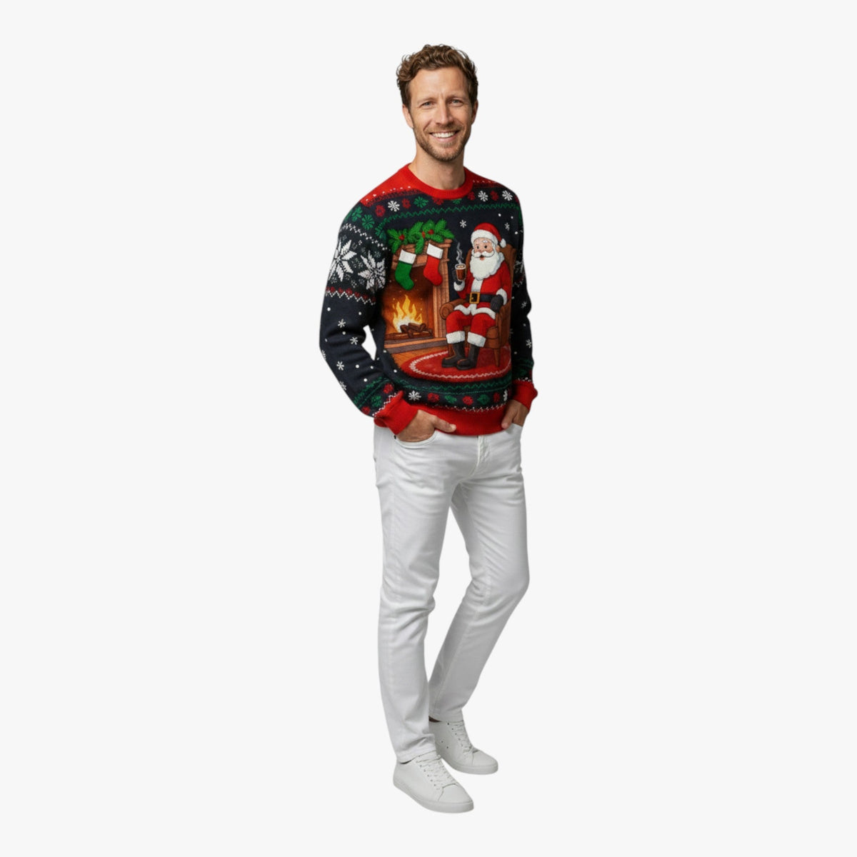 Juletrøje til mænd - 9 festlige designs Design 4