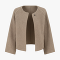 Veloura - Elegant Lang Damefrakke Khaki