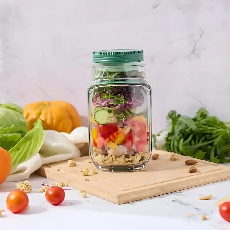 FreshNest - Glas Madbeholder med Sideåbning