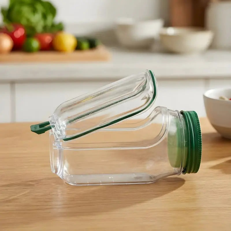 FreshNest - Glas Madbeholder med Sideåbning