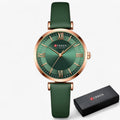 Seraphine - Elegant Dameur med Analog Quartz Urværk hvid