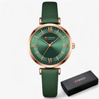Seraphine - Elegant Dameur med Analog Quartz Urværk hvid