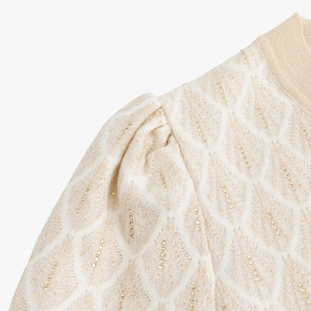 Luméra - Elegant Dame Cardigan med Pailletdetaljer
