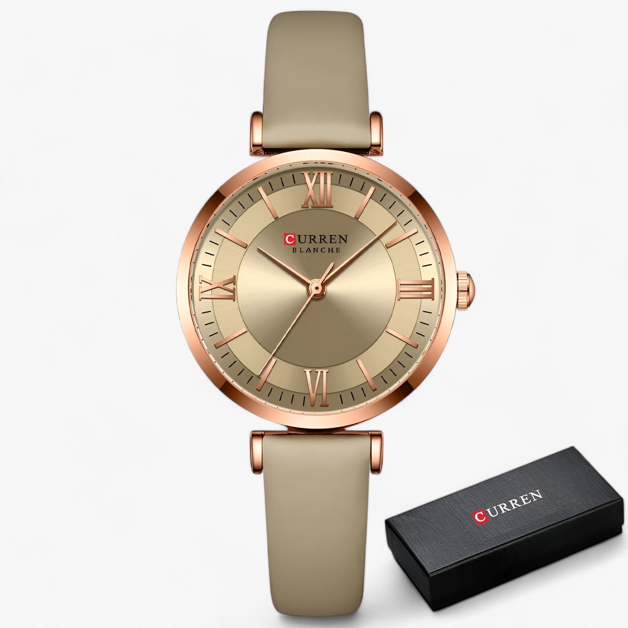 Seraphine - Elegant Dameur med Analog Quartz Urværk