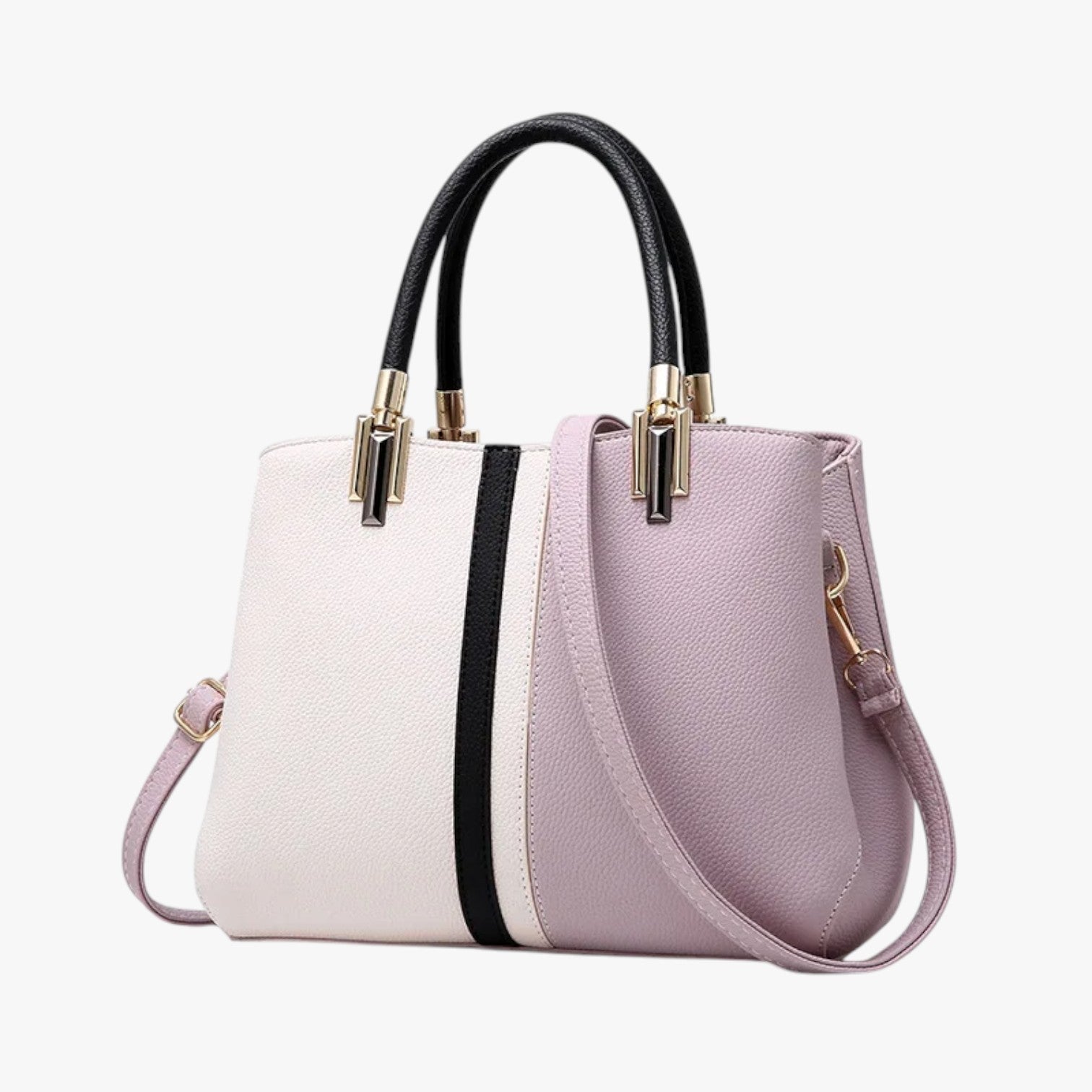 Melissa | Stil og praktik - Vandtæt skuldertaske til kvinder Sort