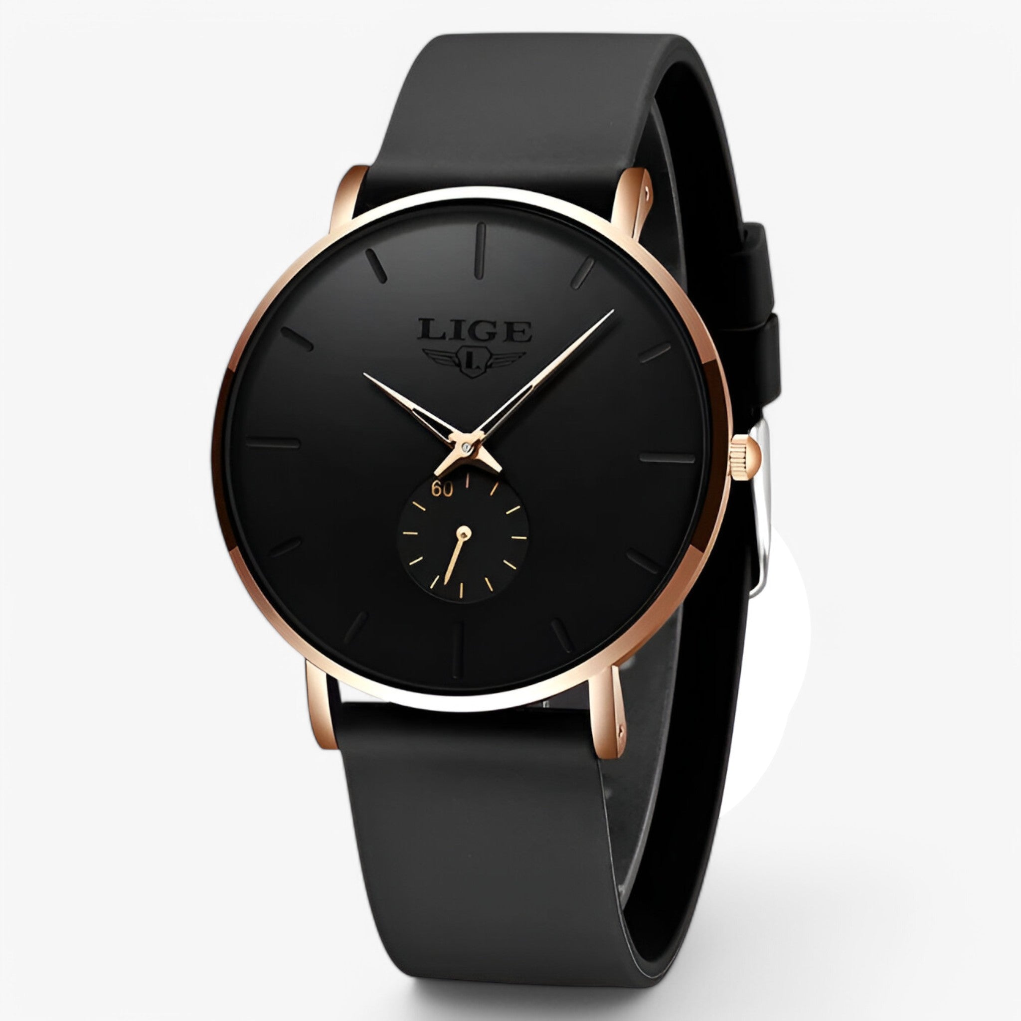 Rosavelle - Elegant Dameur i Rosaguldfarvet Design Rose guld