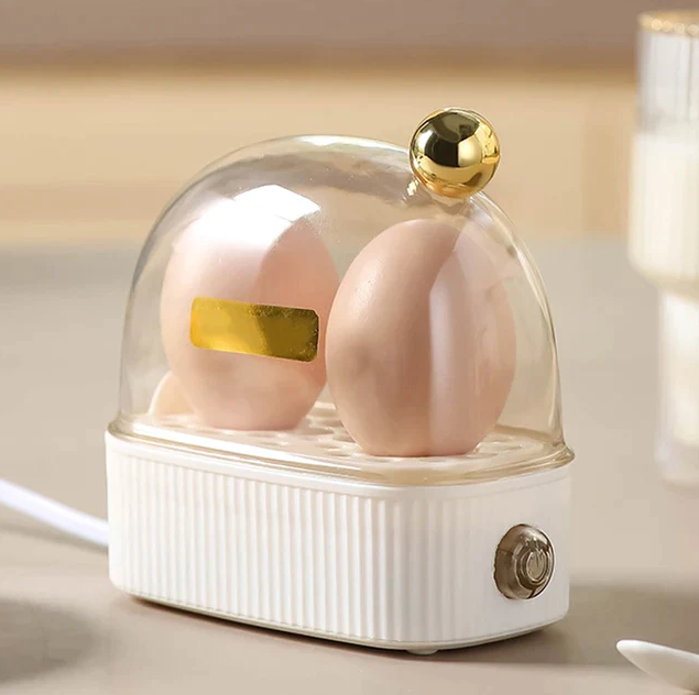 EggMaster - Elektrisk Æggekoger til Hjemmet Hvid