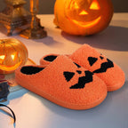 PumpkinPaws – Halloween Hjemmesko med Græskarmotiv