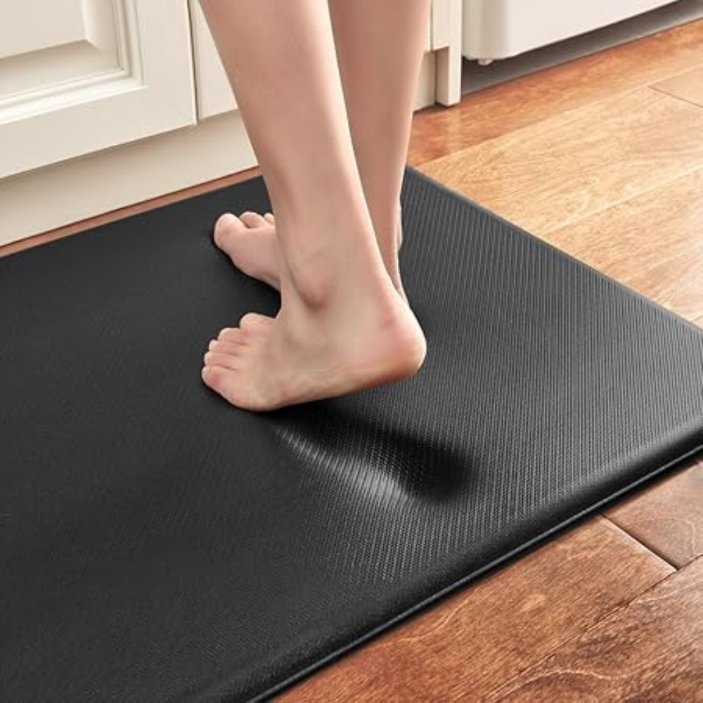 Køkkenmåtte - Skridsikker Bund med Ergonomisk Skumkerne