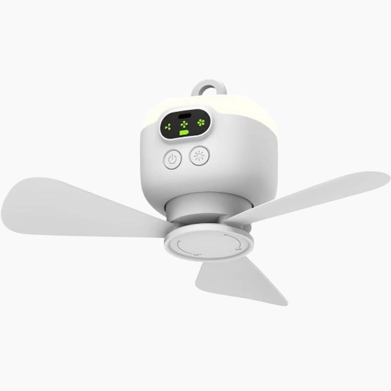 AeroLume Loftventilator – Trådløst Design med Integreret LED-Lys Default