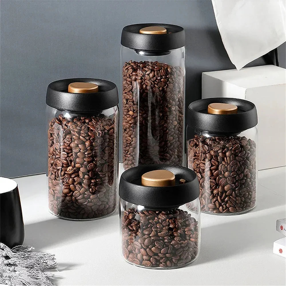 BeanVault Opbevaringsglas – Frisk Opbevaring i Stilrent Design