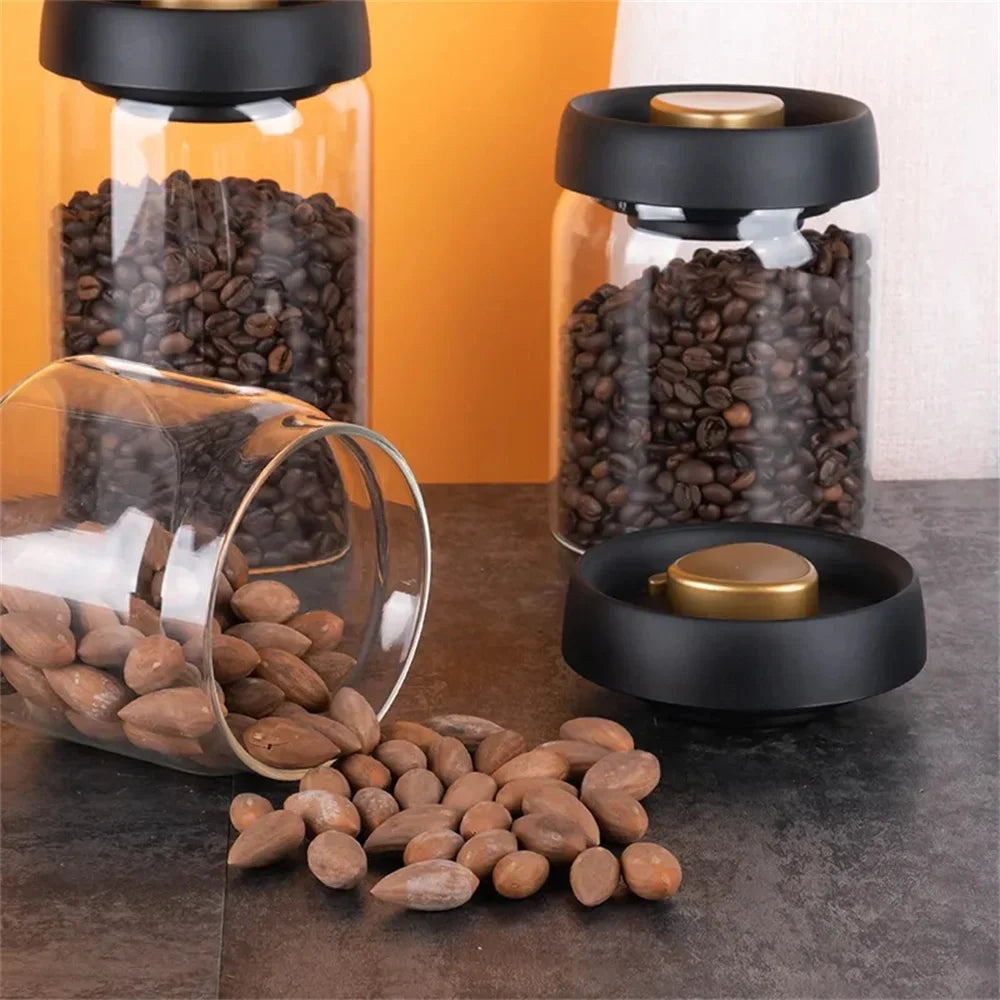 BeanVault Opbevaringsglas – Frisk Opbevaring i Stilrent Design