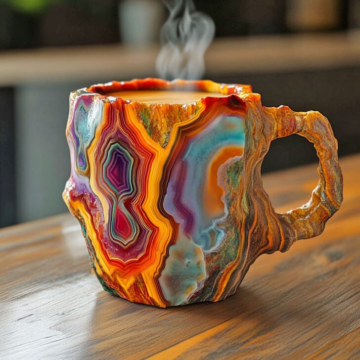 CrystalBrew Krystalkop – Elegant Design til Hverdagens Stunder Vulkan Rot