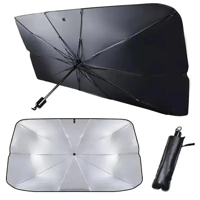SunFold Bilsolskærm – Foldbart Design