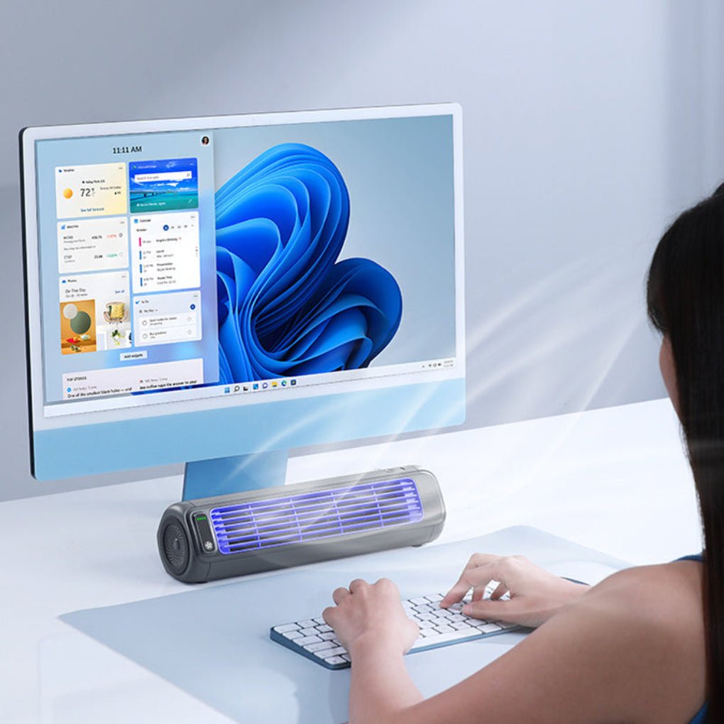AirPocket Mini Ventilator – Trådløs Bordmodel