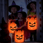 PumpkinGlow – LED Græskarkurv til Halloween