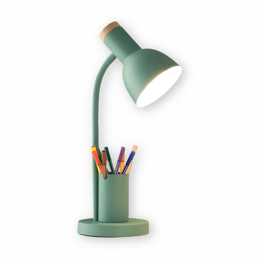 LumoDesk Bordlampe – Smart Lys til Arbejdsbordet Grøn