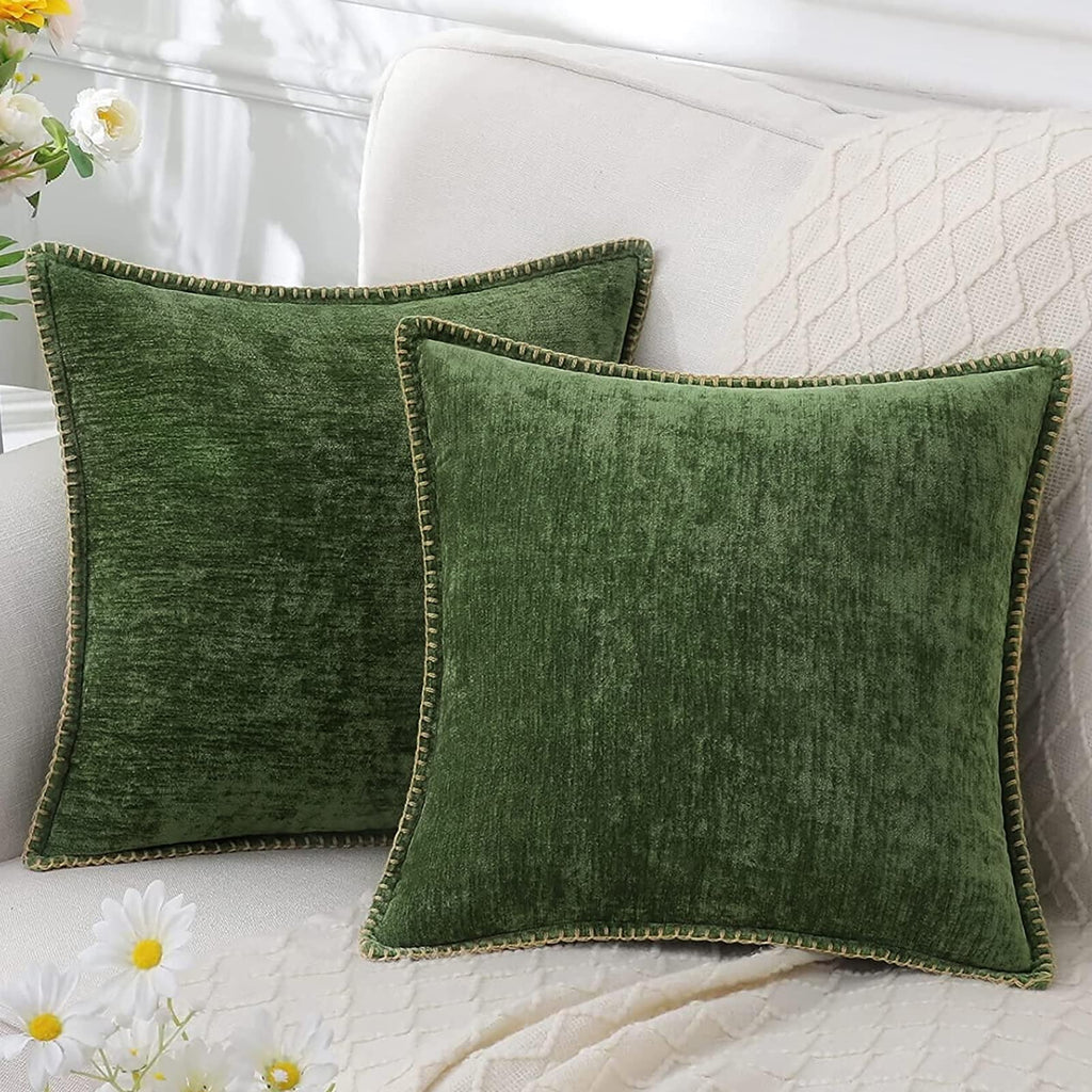 Velora Pyntepude – Dekorativt Design Grøn 40x40cm
